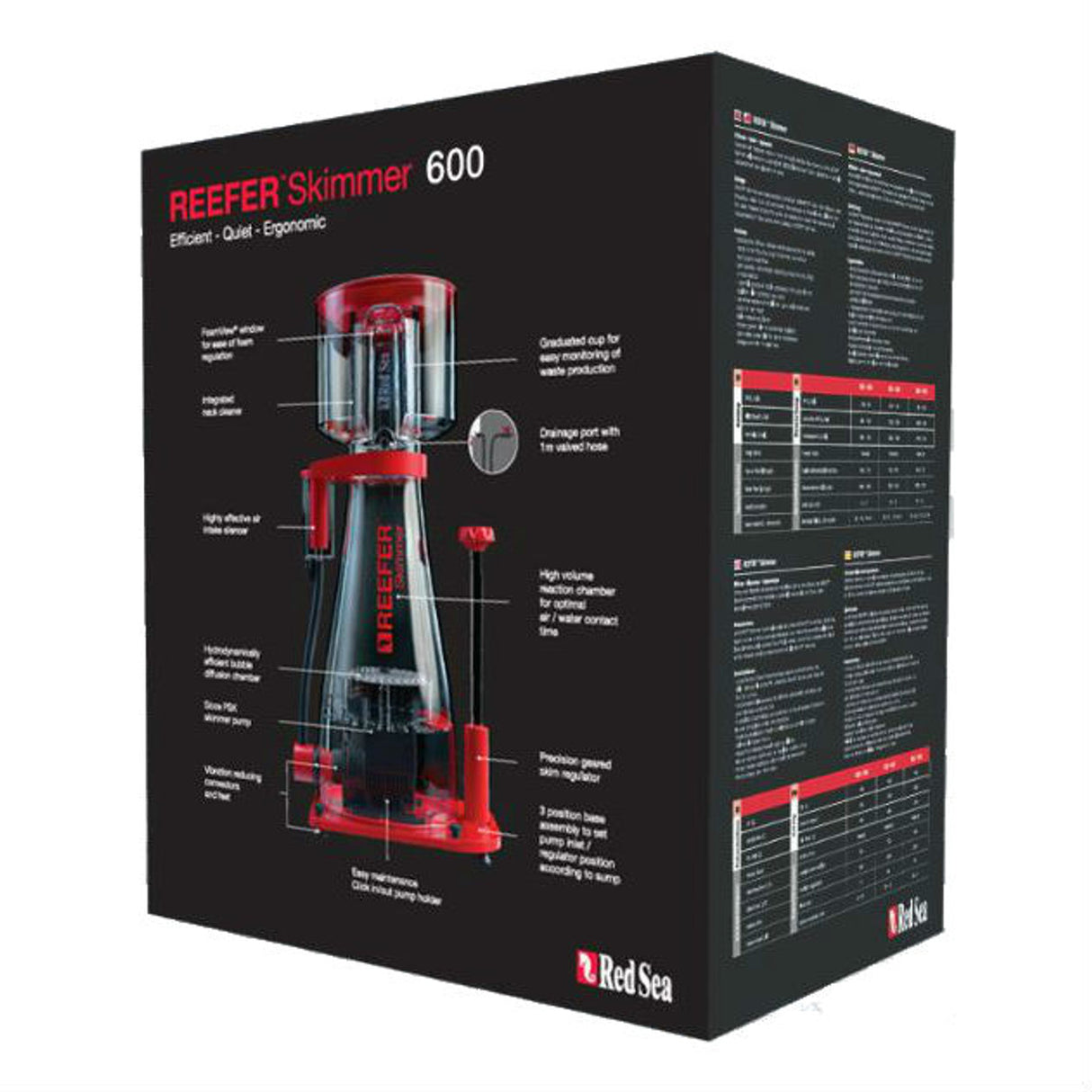 Red Sea REEFER Skimmer 紅海蛋白機600 PSK1000