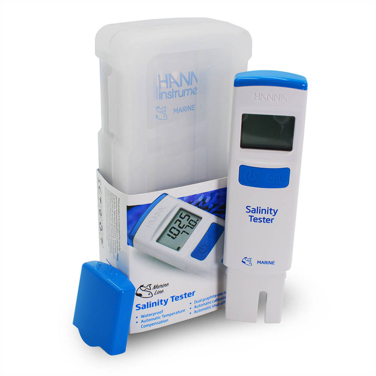 HI98319 手持式電子比重計 海洋鹽度測試儀 Salinity & Temperature Tester