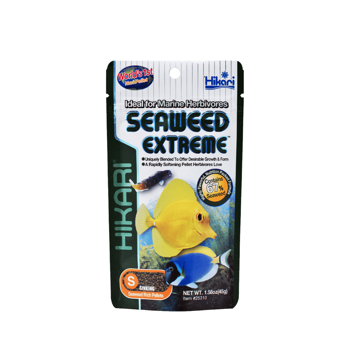 高夠力 海水魚海藻飼料 S顆粒