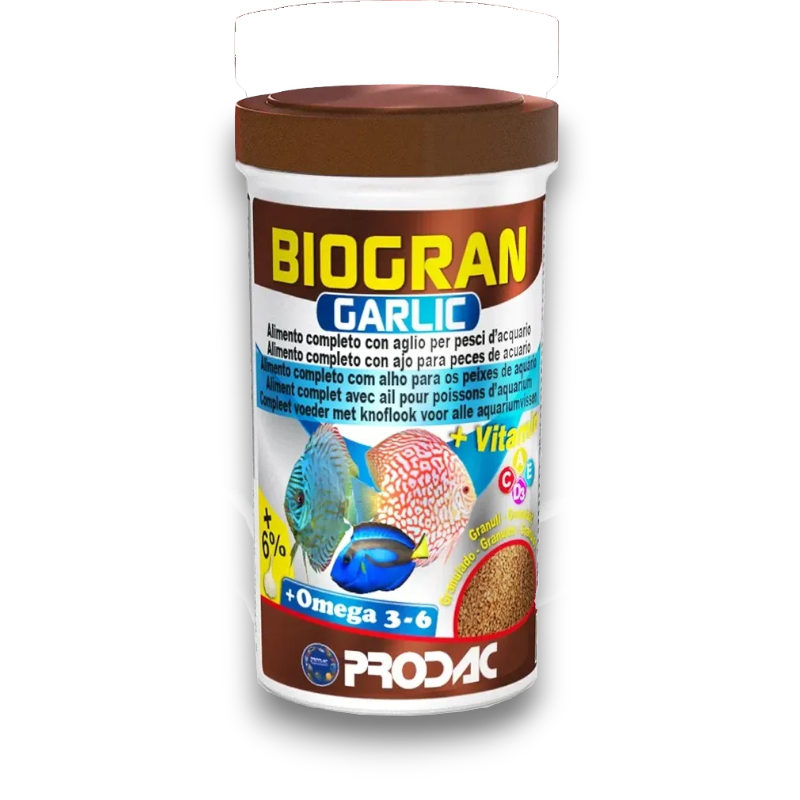 博達克 中型熱帶魚蒜精顆粒飼料250ml