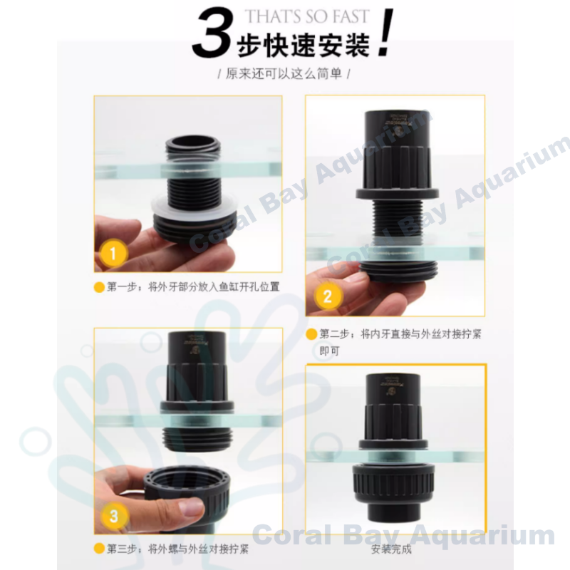 PVC快拆上下水接頭